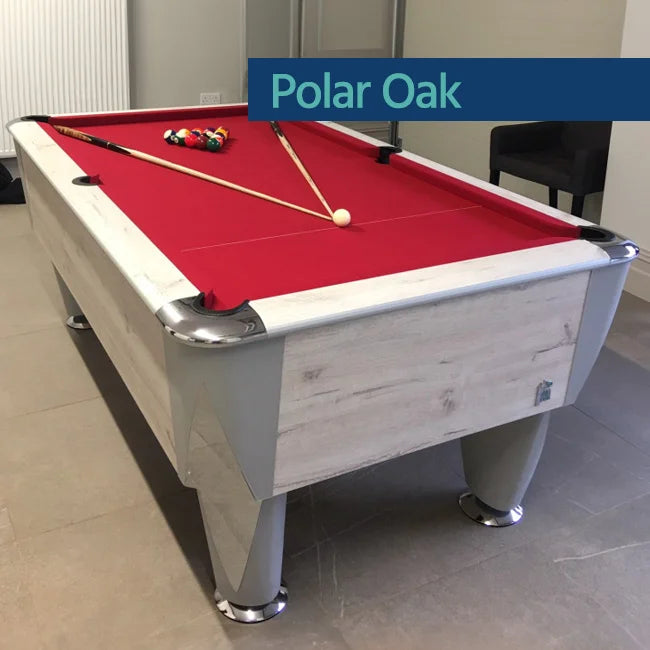 SAM Atlantic Champion English Pool Table | Polar Oak