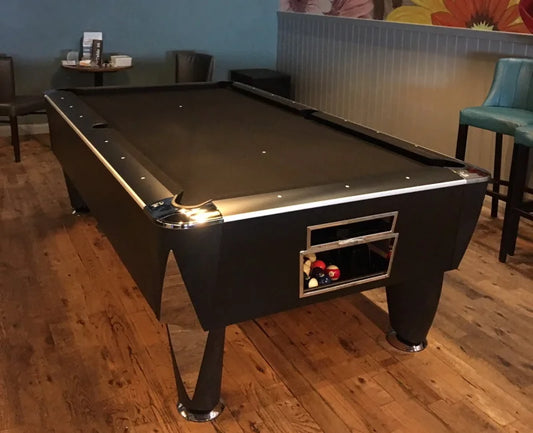 SAM Magno Champion American Pool Table | Black