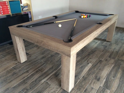 Milano Pool Dining Table | Rustic Oak